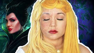 OLD AGE SLEEPING BEAUTY MAKEUP TUTORIAL!