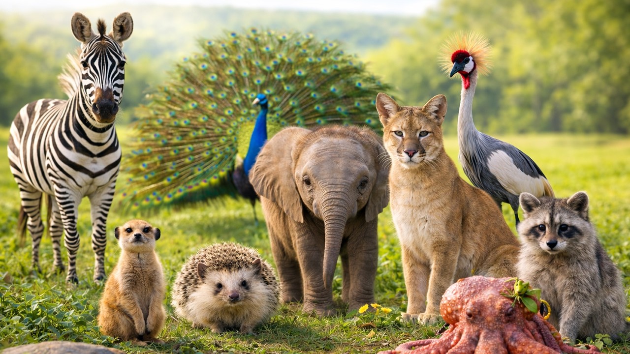 Calm & Soothing Animal Sounds Compilation | Peaceful Rural Ambience | Cow, Duck, Donkey, Chicken