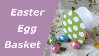 Easter Egg Basket. DIY Easter decorations