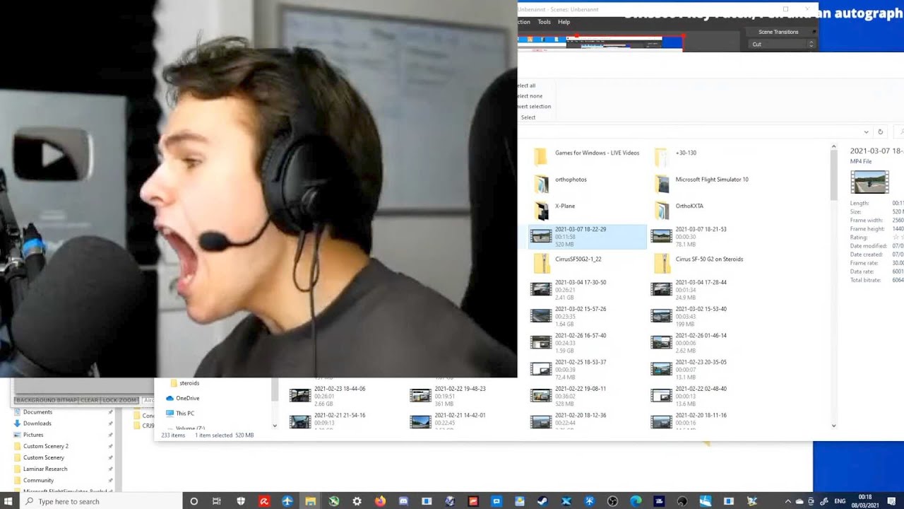 Microsoft Flight Simulator Crashes WHILE LANDING On HUGE LIVESTREAM ...
