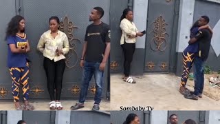 Lady came back after five years to surprise her mechanic boyfriend who sponsored her to UK 🇬🇧,