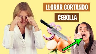 Esto TE INTERESA si LLORAS al CORTAR CEBOLLAS | Llorar con cebollas | Alimentación real saludable