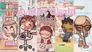 🍓45 minutes of Aesthetic Avatar World (routines, roleplay, cooking etc.)| Avatar World TikToks