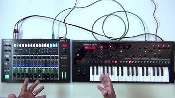How to sync Roland JD-Xi to Roland MX-1