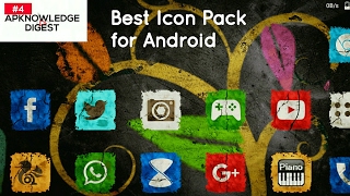 Top 10 Icon packs for Android. Ruggy Icon pack. ApKnowledge Digest Apps. screenshot 1