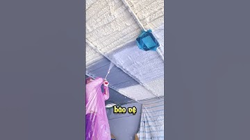 Foam Cách Nhiệt 750ml: Giải Pháp Chống Nóng Hiệu Quả #shorts