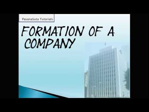 case study on formation of company class 11