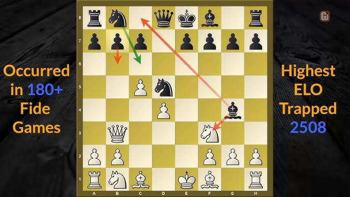 🥇​​​​🚨​​Dirty Chess Tricks in Russian Game Truques Sujos na Abertura  Russa #ajedrez #chess #xadrez 