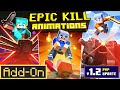 EPIC KILL ANIMATIONS 1.2 ADDON - INSANE PvP Animations Added to Minecraft Bedrock Edition!