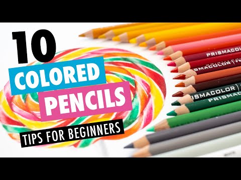 How To Use Colored Pencils In Adult Coloring Pages - 10 Tips For Beginners