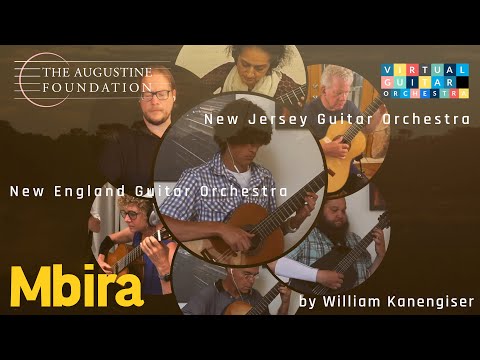 Mbira played by New England and New Jersey Guitar Orchestra - W.Kanengiser - VGO
