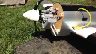 First run of Evolution 15CC Gas Engine