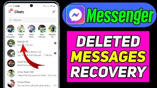 How to Recover Deleted Messages on Messenger 2024 screenshot 1
