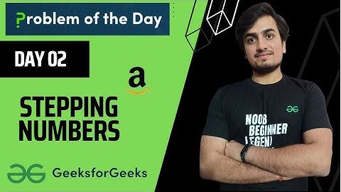 Stepping Numbers | BFS,DFS | GFG POTD  23 Oct | D-02 | Graphs