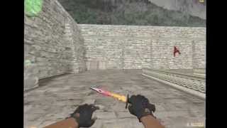 Models CS-GO for CS 1.6 #4 M9 Bayonet|FADE