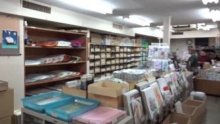 ２０１５田中和紙店　いろんな手芸の和紙が凄いね。博多上川端通り