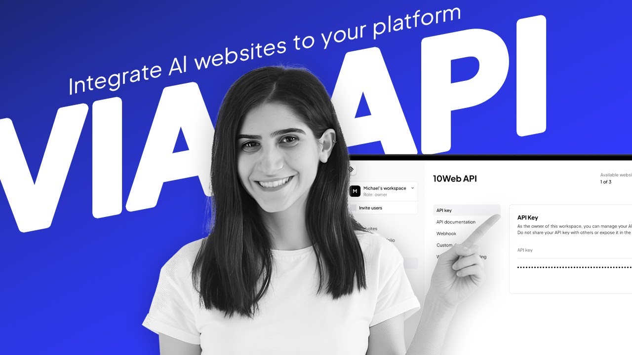 SaaS owners integrate AI Website Builder through 10Web Vibe coding API ...