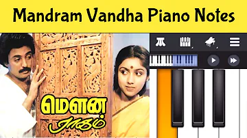 Mandram Vandha | Mouna Raagam | Perfect Piano Tamil Songs