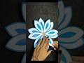 Beautiful paper flower wall hanging ideas #trending #viral #youtubeshorts