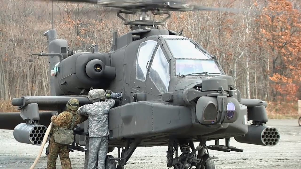 AH-64E アパッチ・ガーディアン 攻撃ヘリ (日米合同演習 オリエント・シールド 2014) 陸上自衛隊