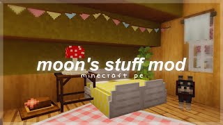  Moon's stuff mod mcpe | cottagecore aesthetic mod