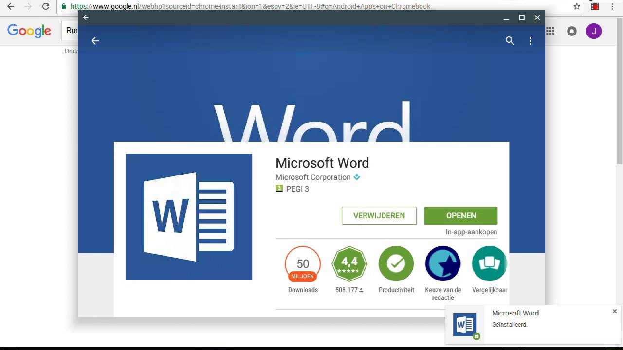 Microsoft Word on a Chromebook. - YouTube