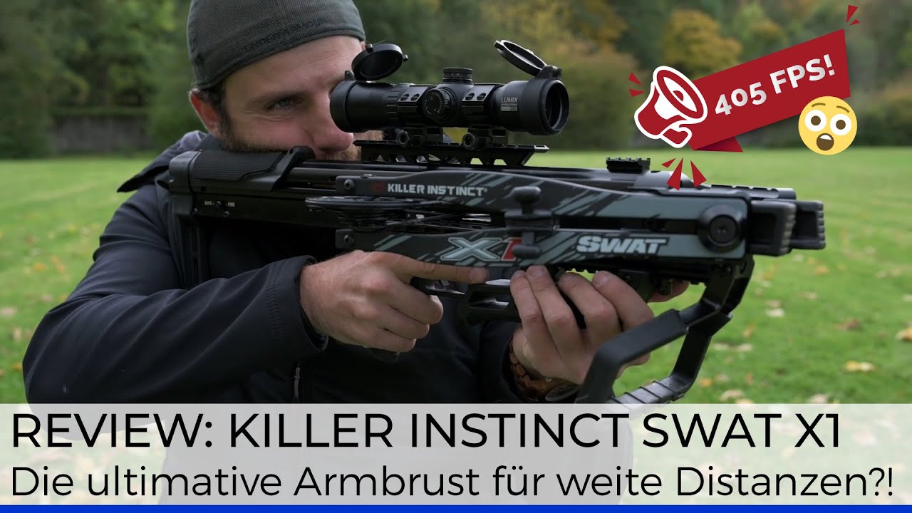 Review: KILLER INSTINCT Swat X1 im Test! - Inklusive Speedtest! - Schafft sie 405fps?!