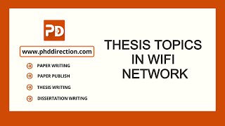 Famous Thesis Topics in WiFi Network | PhD Thesis Topics in WiFi Network Profile