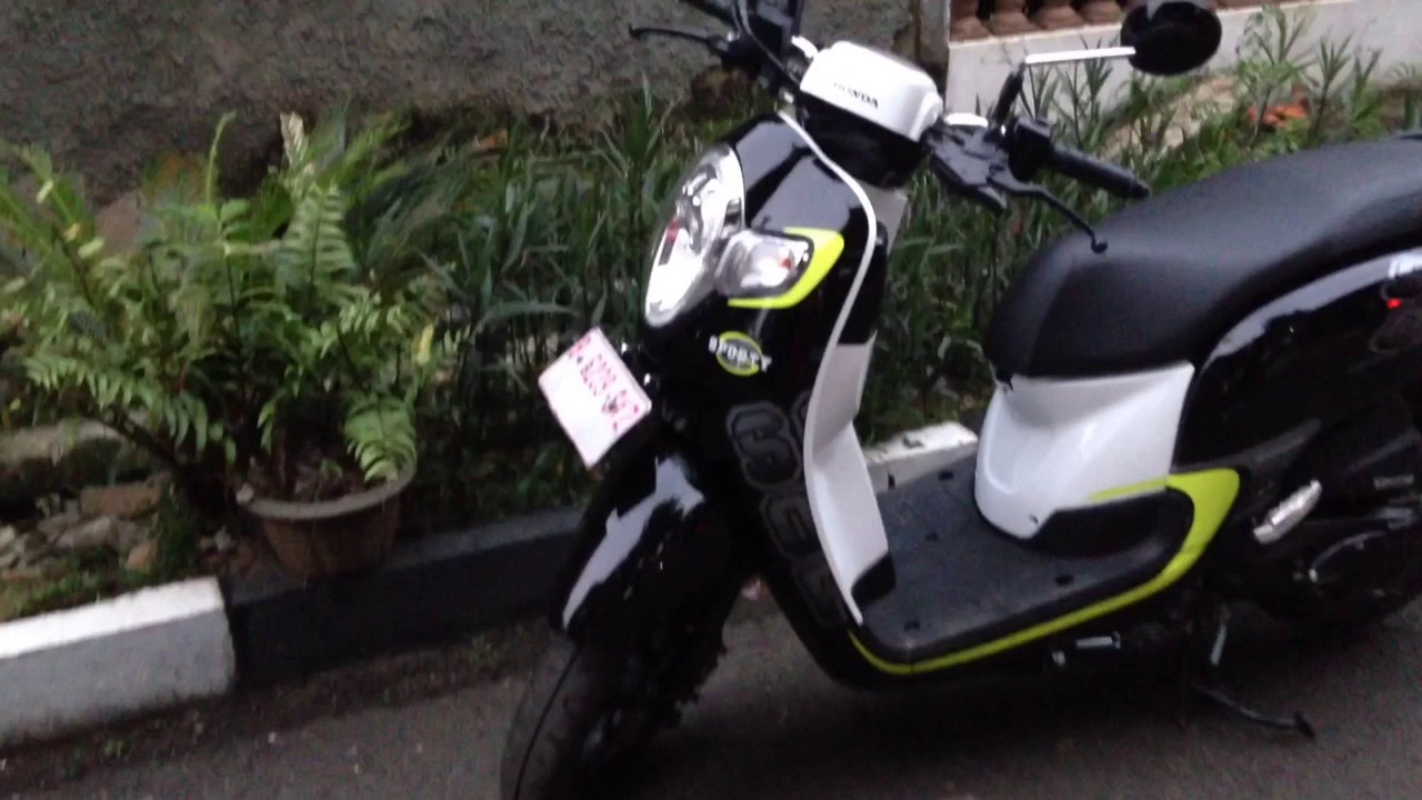 84 Modifikasi Scoopy 2017 Hitam Putih Kumpulan Modifikasi Motor