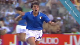 Most iconic World Cup moments. Marco Tardelli’s Goal Celebration at the World Cup Final 1982 Resimi