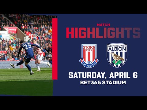 Stoke West Brom Goals And Highlights