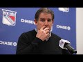 NYR Practice: Peter Laviolette Media Availability | December 1, 2023