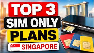 3 Best SIM Only Plans in Singapore for Data + Roaming Value (2026 Ranked)