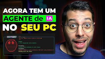 Esse AGENTE muda a forma de PROGRAMAR, até pra quem NUNCA PROGRAMOU 😳 (DeepAgent Desktop)