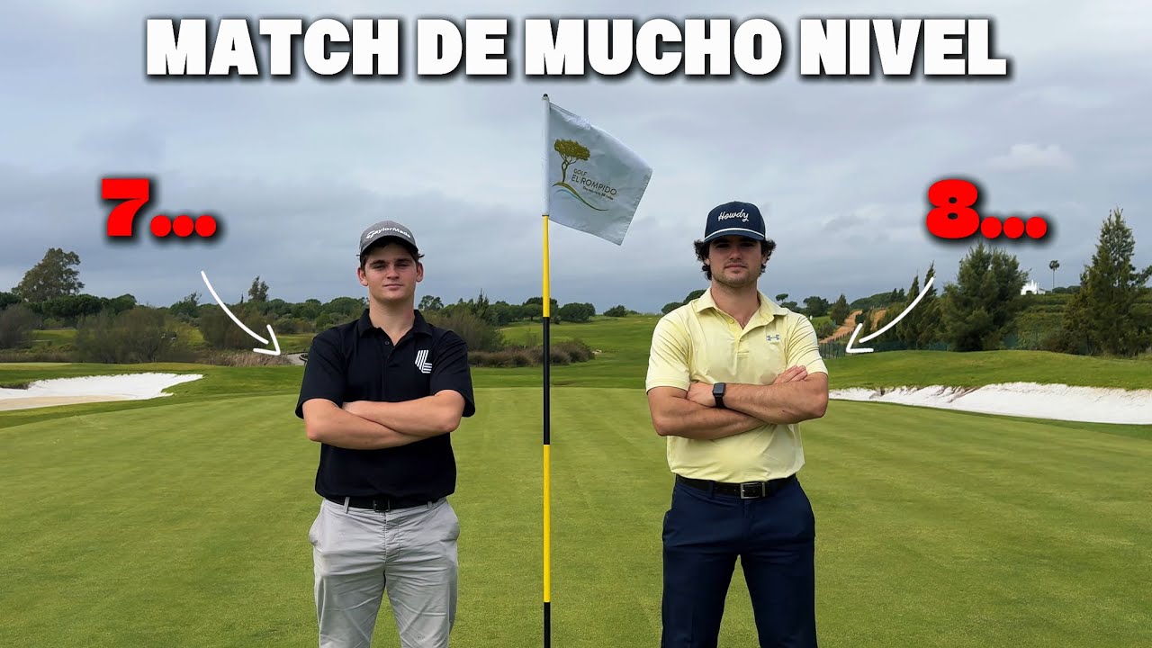JUGAMOS AL GOLF EN CONDICIONES EXTREMAS / match en golf el Rompido pt 2