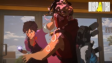 Invisigal vs Lightningstruck⚡Villain Fight Scene - Dispatch