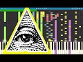 IMPOSSIBLE REMIX - The Illuminati Song - Piano Cover