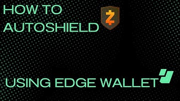 Auto-Shield Zcash with Edge Wallet 🛡️