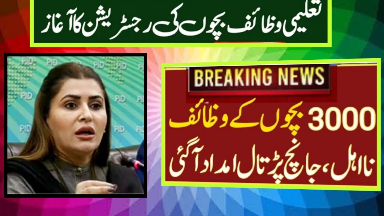 Ehsaas program registration onlineWaseela taleem program application