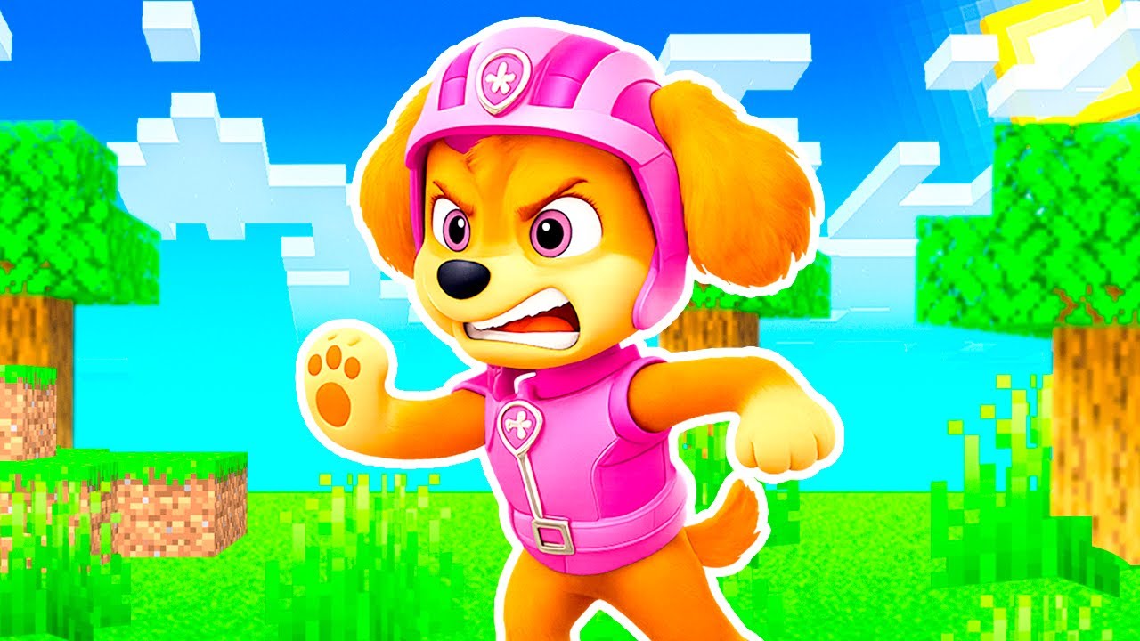 Я ПРИЮТИЛ СКАЙ ЩЕНЯЧИЙ ПАТРУЛЬ в МАЙНКРАФТ