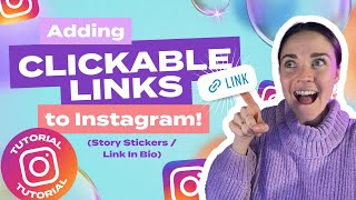 Instagram Tutorial: Adding Clickable Links to Your Instagram! (Story stickers/link in bio) screenshot 3