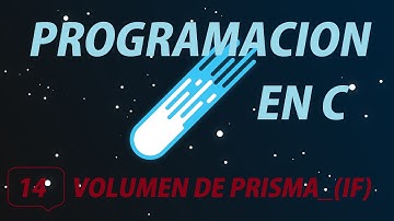 14._Programación en C - IF - Calcular el volumen de un prisma en C