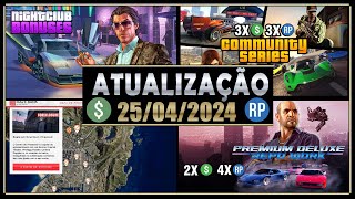 Atualização Semanal 25/04/2024 - GTA Online