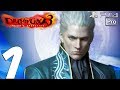 Devil May Cry 3 HD - Vergil Walkthrough Part 1 - Prologue (Remaster) PS4 PRO