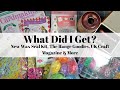 What Did I Get? New Wax Seal Kit, The Range Goodies, UK Craft Magazine & More