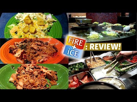 EATING AT FIRE + ICE! - Food Review #8