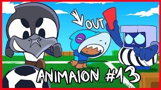 [#13] BRAWL STARS ANIMATION - BRAWL BALL CROW SKILLS (8-BIT) Resimi