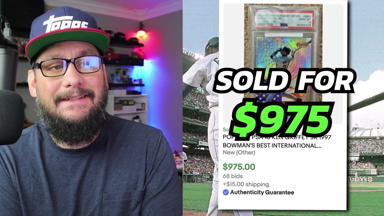 Ken Griffey Jr '90s Baseball Cards Worth BIG Money