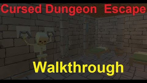 Walkthrough Cursed Dungeon Escape