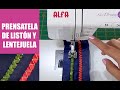 COSE LENTEJUELA CON EL PIE PRESATELAS NORMAL DE TU MAQUINA DE COSER  #TIPDECOSTURA 